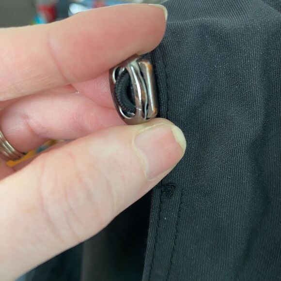 Lauren Ralph Lauren Women's Hooded Single-Breasted Raincoat A-Line Petite Medium - Picture 5 of 7